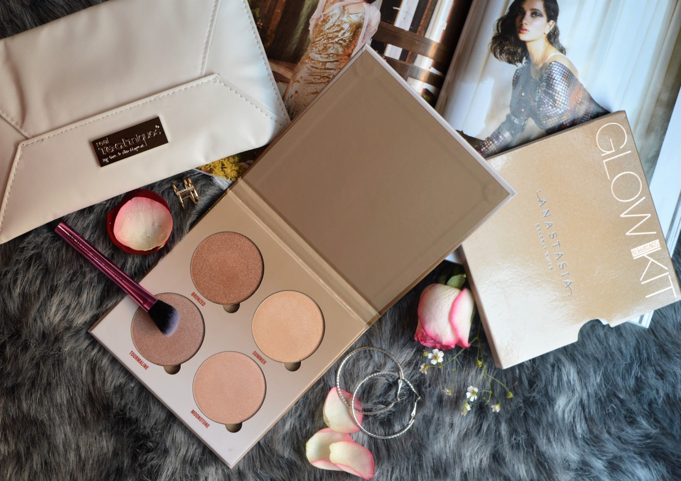 Anastasia Beverly Hills Glow Kit & – thesassjournal (Sun Dipped) Swatches. Review